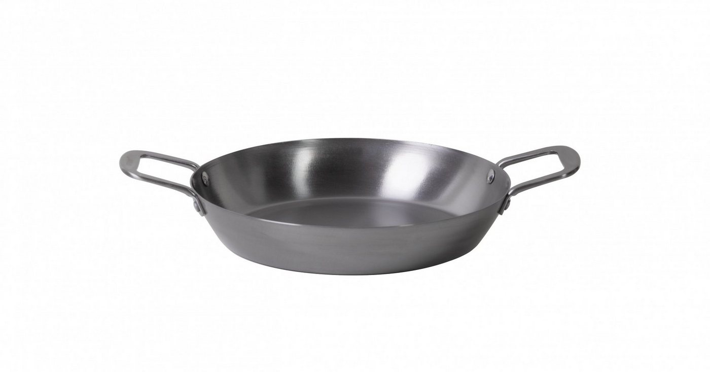 HOTWOK Paellapfanne, Karbonstahl, Paella-Pfanne, Bratpfanne, Schmorpfanne, Plancha Ø 50 cm optimal für alle Kochstellen von HOTWOK