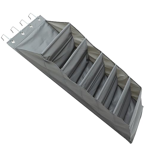 HOUDERCO 1 Satz Hängender Organizer aus Oxford Stoff Lagige Faltbare Wandtasche für Schuhe und Haushaltsgegenstände Platzsparend für Kinderzimmer Schlafzimmer Badezimmer und von HOUDERCO