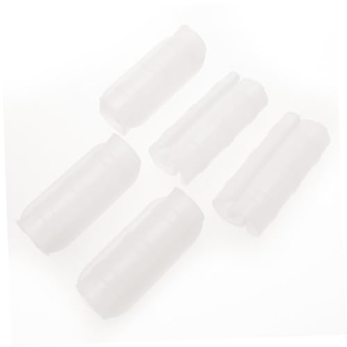 HOUDERCO 10 Stück Teiliges Abs PC Druckfolien Klemmstück für Gewächshausrohre Wetterbeständige Garten und Gewächshausklammer UV Beständig Hohe Elastizität Vielseitig für Folien und von HOUDERCO