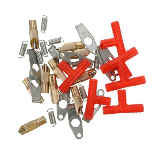 HOUDERCO 10 Stück Teiliges Automatisches Kaninchen trinksystem mit Federventil Auslaufsicher Leicht zu Reinigen Verstellbarer Wasserfluss Geeignet für Kaninchen Meerschweinchen Chinchillas HOUDERCO 10 Stück Teiliges Automatisches Kaninchen trinksystem mit Federventil Auslaufsicher Leicht zu Reinigen Verstellbarer Wasserfluss Geeignet für Kaninchen Meerschweinchen Chinchillas von HOUDERCO