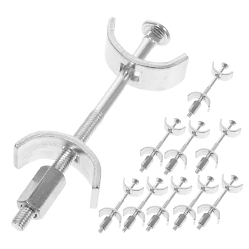 HOUDERCO 10 Stück Teiliges Küchenarbeitsplatten verbinder Robuster Benchtop Joint Connector mit Sicherem Klemmdesign Einsetzbar für Verschiedene Arbeitsplattengrößen Einfache und von HOUDERCO