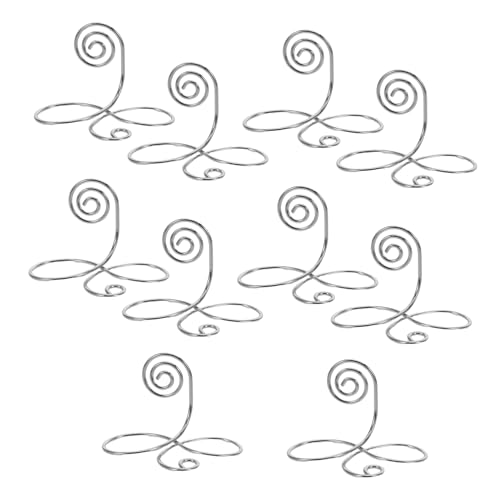 HOUDERCO 10stücke Tischkartenhalter Blumenmuster Kartenhalter Passend Für Hochzeiten Partys Büromanagement Visitenkartenhalter Und Memo-displays von HOUDERCO