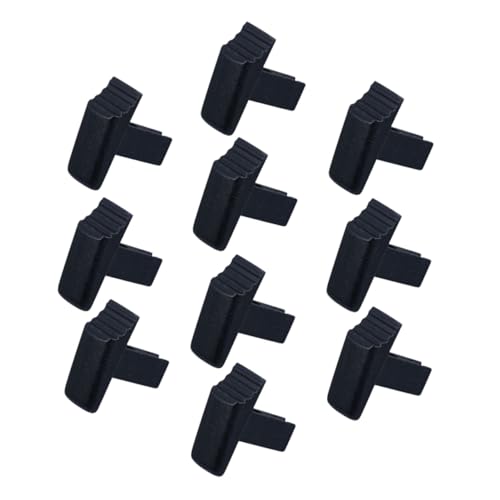 HOUDERCO 10Stücke Faltleiter Schalter Buttons Schwarz Ersatzteile für Einseitige und Multifunktionsleitern Strapazierfähigem Gefertigt von HOUDERCO