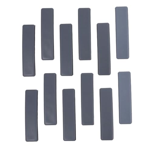 HOUDERCO 12Stücke Möbelgleiter Abrieb Pads für Tisch und Stühle rutschfest Starke Klebefolie zum Einfachen Verschieben von Möbeln Bodenschutz für Hartholz von HOUDERCO