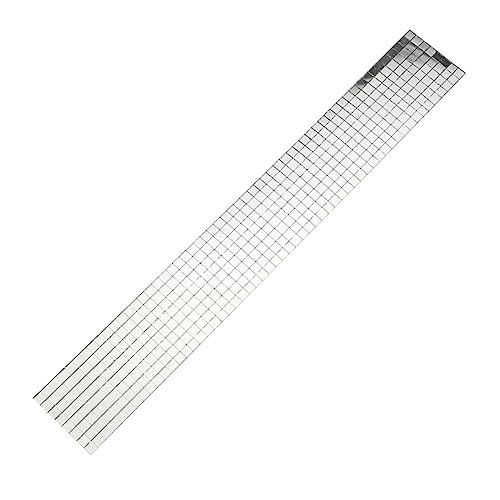HOUDERCO Mosaik Wandaufkleber Selbstklebend 1 Rolle Selbstgemacht Mosaik Fliesen Aufkleber Dekorative Spiegelaufkleber für Badezimmer Geruchsneutral Einfach Anzubringen von HOUDERCO