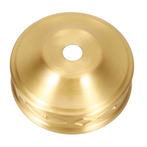HOUDERCO 1Stück Lampen Endstück aus Reinem Kupfer Runder Lampensockel für Pendelleuchten und Nachttischlampen Minimalistischer Vintage Lampenabschluss für Verschiedene HOUDERCO 1Stück Lampen Endstück aus Reinem Kupfer Runder Lampensockel für Pendelleuchten und Nachttischlampen Minimalistischer Vintage Lampenabschluss für Verschiedene von HOUDERCO