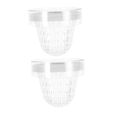 HOUDERCO 2 Stück Aquarium Brutkasten Transparent Fischzuchtbox mit Schwimmendem Inkubator Design Einfache Installation Geeignet für Verschiedene Aquarien zur Aufzucht und Isolation von von HOUDERCO