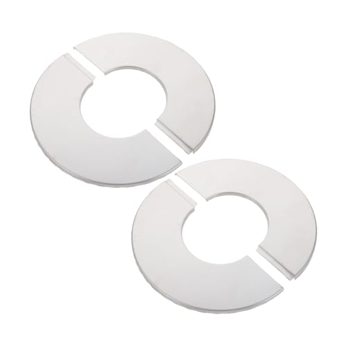 HOUDERCO 2 Stück Edelstahl Dekorative Rohrabdeckung Wandmontage Wasserrohr Abdeckkappe Dreieckventil Abdeckung Wandloch Verkleidung Zubehör für Bad und Küche HOUDERCO 2 Stück Edelstahl Dekorative Rohrabdeckung Wandmontage Wasserrohr Abdeckkappe Dreieckventil Abdeckung Wandloch Verkleidung Zubehör für Bad und Küche von HOUDERCO