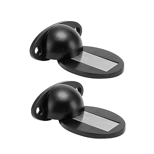 HOUDERCO 2 Stück Teiliges Magnetischer Türstopper ohne Bohren Bodenmontage für Wohnzimmer Schlafzimmer Badezimmer Robuster Türhalter aus Schwarz HOUDERCO 2 Stück Teiliges Magnetischer Türstopper ohne Bohren Bodenmontage für Wohnzimmer Schlafzimmer Badezimmer Robuster Türhalter aus Schwarz von HOUDERCO