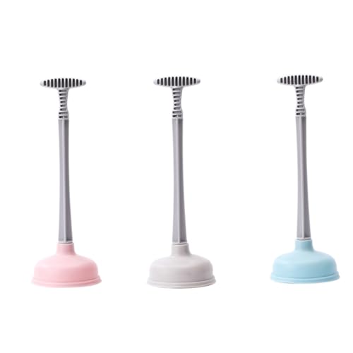 HOUDERCO 2 Stück Toilettenrohr Sauger Abflussreiniger mit Starkem Saugdruck für Verstopfte Abflüsse im Bad Küche und Toilette Praktische Handhabung Geeignet für Zuhause Büro und Hotel von HOUDERCO