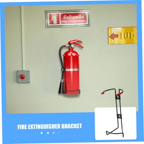 HOUDERCO 2 Stück Wandhalterung Feuerlöscher Haken Draht Feuerlöscherhalterung mit Schrauben für Trockenpulver Feuerlöscher Geeignet für Büro Fahrzeug Boot Zuhause HOUDERCO 2 Stück Wandhalterung Feuerlöscher Haken Draht Feuerlöscherhalterung mit Schrauben für Trockenpulver Feuerlöscher Geeignet für Büro Fahrzeug Boot Zuhause von HOUDERCO