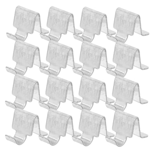 HOUDERCO 20 Stück Metall Regalstützclips für Büro und Schränke Heavy Duty Stützclips für Vielseitige Regalnutzung Geeignet für Metallregale HOUDERCO 20 Stück Metall Regalstützclips für Büro und Schränke Heavy Duty Stützclips für Vielseitige Regalnutzung Geeignet für Metallregale von HOUDERCO