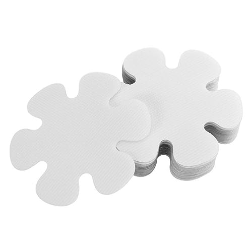 HOUDERCO 20stücke Anti-rutsch-Aufkleber Für Badewanne Selbstklebend Geeignet Für Keramikfliesen Glas Und Holzdielen Transparent Runder Und Blumenförmiger Design von HOUDERCO
