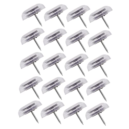 HOUDERCO 20stücke Runde Stuhlbeinkappen rutschfeste Möbel-filzgleiter Für Verschiedene Stuhlarten Bodenfreundliche Tischbeinschoner Für Möbel Und Böden von HOUDERCO