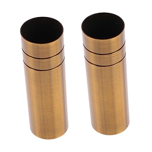 HOUDERCO 2Stücke Kronleuchter Basis Cover Goldene Eisenlampenröhre für Retro Kronleuchter Dekorative Lampenschirme zu Installieren Langlebig und Verschleißfest von HOUDERCO