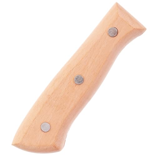 HOUDERCO 3Löcher Küchenschneider Holzgriff Ersatzgriff für Cutter Installieren Langlebig und Rutschfest für Küchenanwendung Design für Handhabung HOUDERCO 3Löcher Küchenschneider Holzgriff Ersatzgriff für Cutter Installieren Langlebig und Rutschfest für Küchenanwendung Design für Handhabung von HOUDERCO