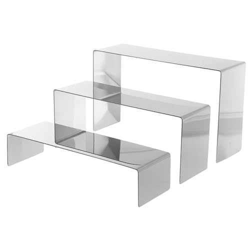 HOUDERCO 3stücke Vitrinen-schuhregal Aus Robustem Material Schuhhalter Für Schaufenster Kompakter Schuhständer in Verschiedenen Langlebige Schuhpräsentation von HOUDERCO