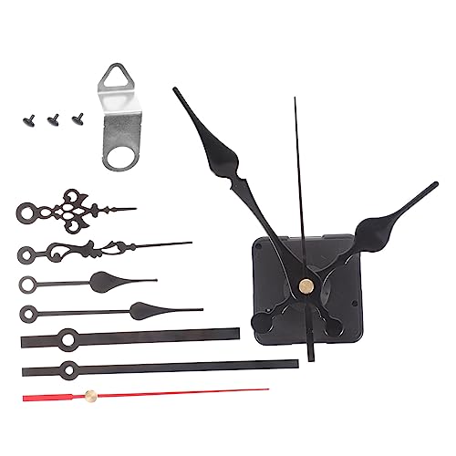 HOUDERCO 4 Sätze DIY Uhrwerk Set Teiliges Uhrmechanismus Reparaturset mit Zeigern für Wanduhren für Kreative Bastelprojekte Langlebig und Installieren von HOUDERCO