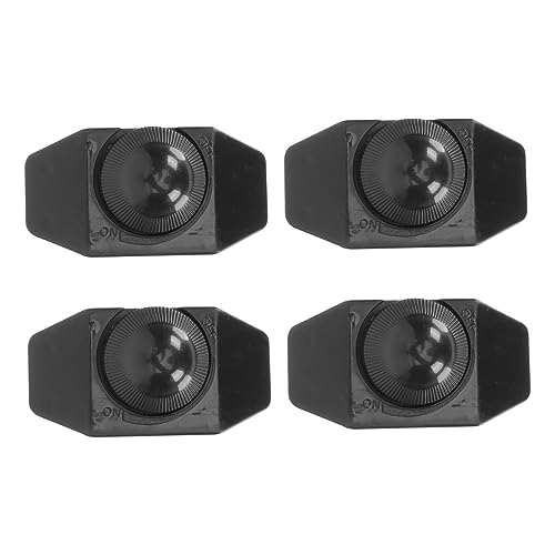 HOUDERCO 4 Stücke Dimmersteuerung für Tischlampen Drehknopf Lichtschalter Langlebiges Kunststoffmaterial Vielseitig Einsetzbar für Heimgebrauch HOUDERCO 4 Stücke Dimmersteuerung für Tischlampen Drehknopf Lichtschalter Langlebiges Kunststoffmaterial Vielseitig Einsetzbar für Heimgebrauch von HOUDERCO