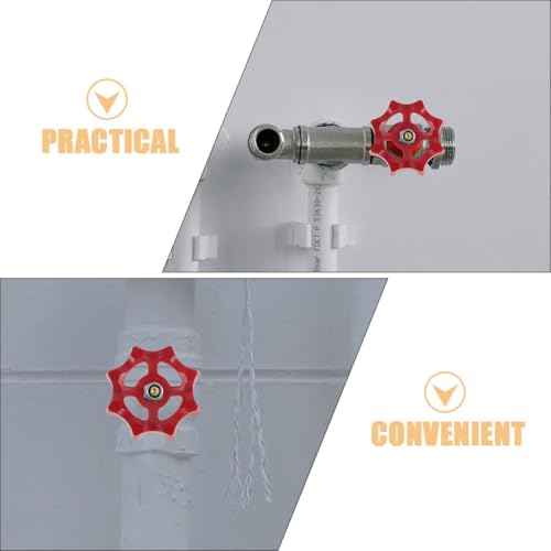 HOUDERCO 4 Stück Teiliges Abs Gartenschlauch Ventil Handrad Robustes Ersatzventilgriff mit Roter Blumenform design Außen Montierbar Einfache Installation Langlebig und Witterungsbeständig HOUDERCO 4 Stück Teiliges Abs Gartenschlauch Ventil Handrad Robustes Ersatzventilgriff mit Roter Blumenform design Außen Montierbar Einfache Installation Langlebig und Witterungsbeständig von HOUDERCO