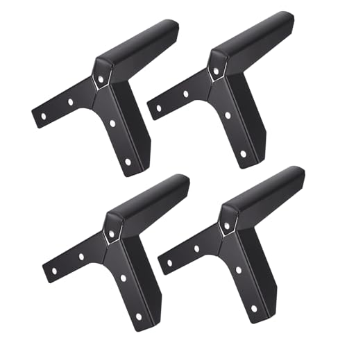 HOUDERCO 4stücke Metall-sofafüße Schrankfüße Stützfüße Aus Eisen Für Möbel Sofas Sideboards Stabile Möbelfüße von HOUDERCO