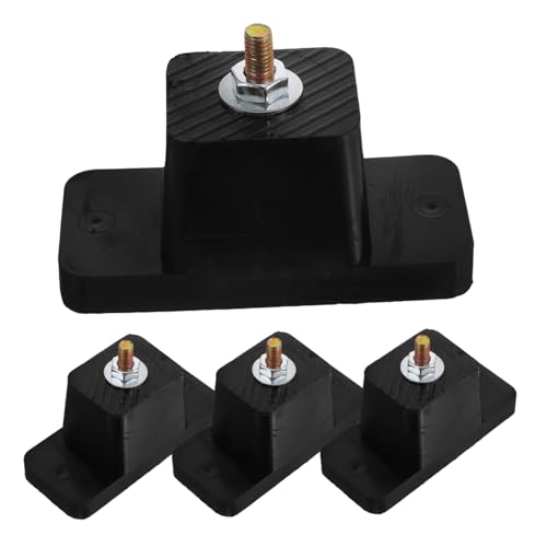 HOUDERCO 4stücke Gummistoßdämpfer Für Klimaanlagen Vibrationsisolationsmatten Zur Geräuschreduzierung Und Stoßdämpfung Schwarz Stoßdämpfermatten Für Luftkompressor Und HOUDERCO 4stücke Gummistoßdämpfer Für Klimaanlagen Vibrationsisolationsmatten Zur Geräuschreduzierung Und Stoßdämpfung Schwarz Stoßdämpfermatten Für Luftkompressor Und von HOUDERCO