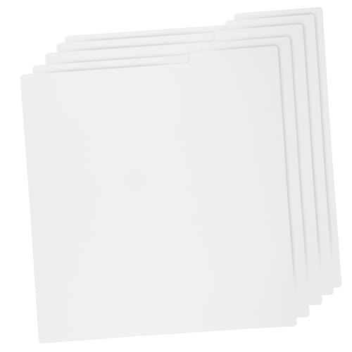 HOUDERCO 5 Stück Ordner Trennblätter Mit Laschen Kunststoff Schallplatten Trennblätter Vinyl Kunststoff Album Schallplatten Vinyl von HOUDERCO