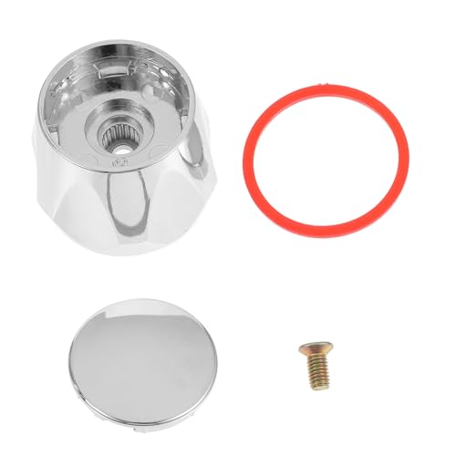 HOUDERCO 5 Stück Teiliges Kunststoff Handrad für Wasserhahn Ersatzgriff für Heiße und Kalte Armaturen Langlebig und Passend für Küche und Bad Robustes Abs Material Einfache Montage von HOUDERCO