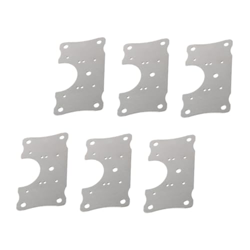 HOUDERCO 6 Stück Edelstahl Reparaturplatte Scharnier Verstärkungsblech für Möbel Küchenschränke Rostfrei Korrosionsbeständig Einfache Montage für Ablagen Tische Stühle HOUDERCO 6 Stück Edelstahl Reparaturplatte Scharnier Verstärkungsblech für Möbel Küchenschränke Rostfrei Korrosionsbeständig Einfache Montage für Ablagen Tische Stühle von HOUDERCO