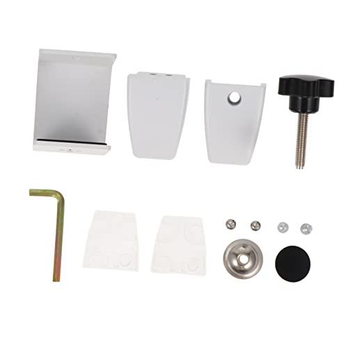 HOUDERCO Aluminium Partition Clip für Schreibtisch Einstellbare Trennwand Klemme für Datenschutz für Büro und Zuhause Halterung für Acrylpaneele von HOUDERCO