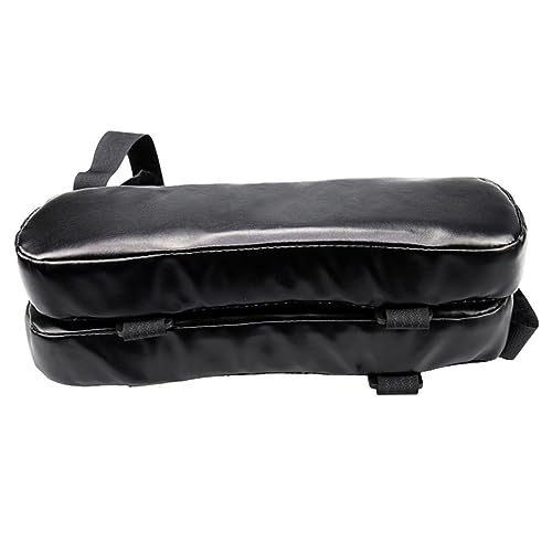 HOUDERCO Armlehnenpolster für Stühle Ergonomisches Handgelenkstützkissen für Büro und Wohnstühle Schwarz Komfortable Druckentlastung für Ellbogen und Arme von HOUDERCO