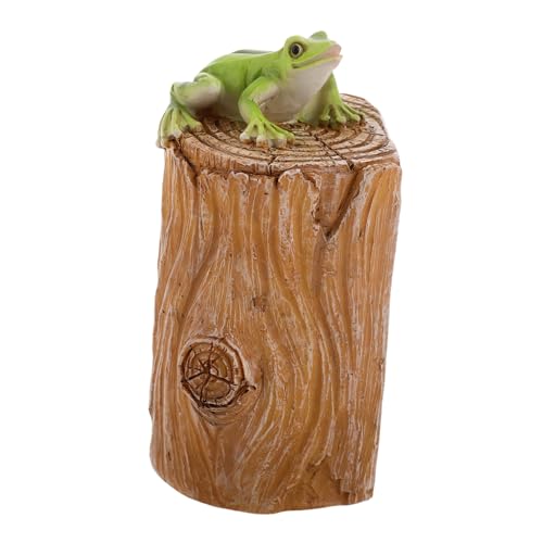 HOUDERCO Dekorativer Schlüsselverstecker Form Froschstatue für Außenbereich Sicherer Schlüsselhalter für Aufbewahrung von Ersatzschlüsseln und Versteckten Schlüsseln im Garten HOUDERCO Dekorativer Schlüsselverstecker Form Froschstatue für Außenbereich Sicherer Schlüsselhalter für Aufbewahrung von Ersatzschlüsseln und Versteckten Schlüsseln im Garten von HOUDERCO