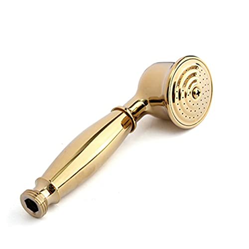 HOUDERCO Duschkopf Handbrause Set in Kupfer Handbrause mit Retro Look Wassersparend Einfache Installation für Badezimmer von HOUDERCO