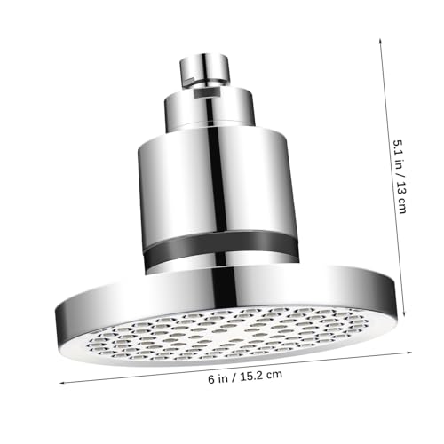 HOUDERCO Duschwasserfilter Für Hartes Wasser Duschkopf Wasserenthärter Duschdruckverstärker Duschkopffilter Für Hartes Wasser Duschkopf Wasserfilter Gefilterte Dusche Abs Silber von HOUDERCO