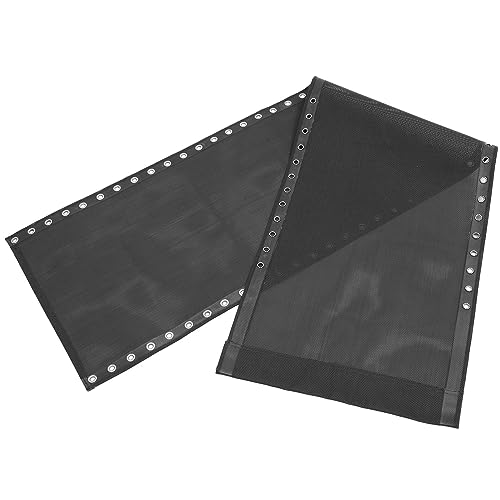 HOUDERCO Ersatzstoff Set für Klapp liegestuhl mit Verstärkten Gurten Wetterfest Passend für Outdoor Lounge Gartenstühle Einfache Montage Langlebiger Bezug für Relaxsessel von HOUDERCO