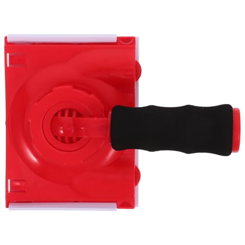 HOUDERCO Kantenschneider Für Wände Und Zierleisten Farbkantenwerkzeug Mit Einstellbarem Winkel Borstenpinsel Für Glatten Farbfinish Schwammpad Für Effizienten Farbauftrag von HOUDERCO