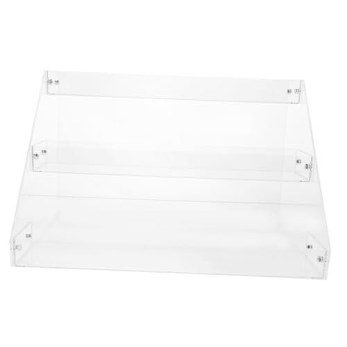 HOUDERCO Getränkepräsentationsständer für Ladengeschäfte Stufiges Stapelbares Display Riser Regal zur Präsentation von Getränken Flaschen und Sammlerstücken von HOUDERCO