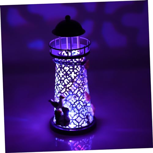 HOUDERCO Leuchtturm Kerzenständer Ornament Metall Kunst Deko Für Zuhause Und Party HOUDERCO Leuchtturm Kerzenständer Ornament Metall Kunst Deko Für Zuhause Und Party von HOUDERCO
