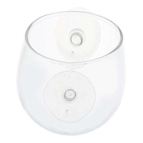 HOUDERCO Reptilien Futterschale aus Glas mit Saugnapf Platzsparend und Sicher für Eidechsen und Geckos Praktischer Futternapf für Reptilien und Langlebiger Futterbehälter für Terrarien HOUDERCO Reptilien Futterschale aus Glas mit Saugnapf Platzsparend und Sicher für Eidechsen und Geckos Praktischer Futternapf für Reptilien und Langlebiger Futterbehälter für Terrarien von HOUDERCO
