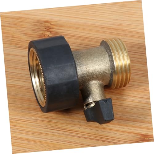HOUDERCO Robuster Messing Gartenschlauch mit Kugelhahn Absperrventil Komfortgriff für Präzise Wasserregelung Langlebig Einsetzbar für Bewässerung und Sprinkleranlagen HOUDERCO Robuster Messing Gartenschlauch mit Kugelhahn Absperrventil Komfortgriff für Präzise Wasserregelung Langlebig Einsetzbar für Bewässerung und Sprinkleranlagen von HOUDERCO