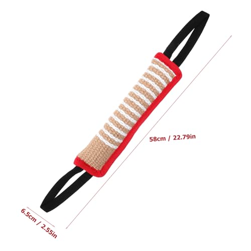 HOUDERCO Robustes Jute Hundespielzeug Beißkissen zum Training und Tauziehen für Welpen und Große Hunde Beißfestes Kauspielzeug zur Zahnpflege und Interaktiven Beschäftigung HOUDERCO Robustes Jute Hundespielzeug Beißkissen zum Training und Tauziehen für Welpen und Große Hunde Beißfestes Kauspielzeug zur Zahnpflege und Interaktiven Beschäftigung von HOUDERCO