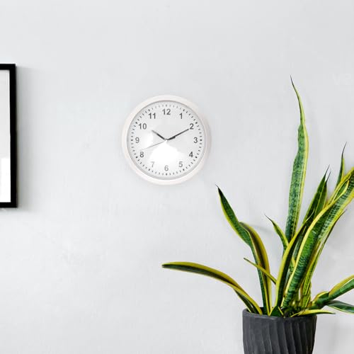 HOUDERCO Simulierte Wanduhr Verstecktes Geheimfach Schlüsselbox Dekorativer Schlüsselhalter Kompakter Schlüssel Safe für Zuhause Verstecktes Fach zum Aufbewahren von Wertsachen und von HOUDERCO