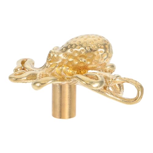 HOUDERCO Vintage Türgriff Messing Nautische Meerestiere Möbelknopf Elegante Octopus Schubladengriffe für Kommode Kleiderschrank Badezimmer und Küchenschränke Thema Robust und Stilvoll HOUDERCO Vintage Türgriff Messing Nautische Meerestiere Möbelknopf Elegante Octopus Schubladengriffe für Kommode Kleiderschrank Badezimmer und Küchenschränke Thema Robust und Stilvoll von HOUDERCO
