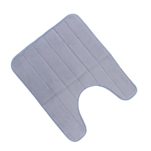 HOUDERCO Warmer U Förmiger Toilettensitzbezug aus Dicker Baumwolle Dehnbar Waschbar Passend rutschfest Komfortabler Wc Sitzbezug in Silber mit Farblich Variierendem Rand Zufällige Farbe HOUDERCO Warmer U Förmiger Toilettensitzbezug aus Dicker Baumwolle Dehnbar Waschbar Passend rutschfest Komfortabler Wc Sitzbezug in Silber mit Farblich Variierendem Rand Zufällige Farbe von HOUDERCO