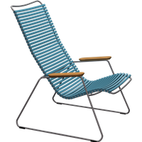 HOUE CLICK Relaxsessel Lounge chair Bambusarmlehnen Stahlgestell von HOUE