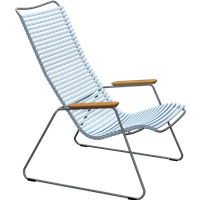 HOUE CLICK Relaxsessel Lounge chair Bambusarmlehnen Stahlgestell von HOUE