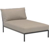 HOUE LEVEL 2 Chaiselongue Aluminiumgestell von HOUE