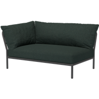 HOUE LEVEL 2 Sofaecke Kissen links Aluminiumgestell von HOUE