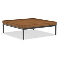 HOUE - LEVEL-LEVEL 2 Couchtisch, 81 x 81 cm, Bambus / dunkelgrau von HOUE