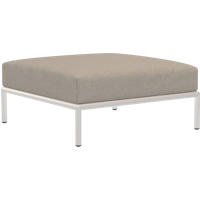 HOUE LEVEL Ottoman Hocker Aluminiumgestell von HOUE